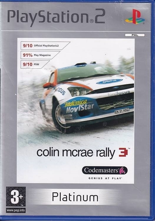 Colin McRae Rally 3 - PS2 - Platinum (B Grade) (Genbrug)